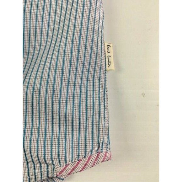 PAUL SMITH Jeans Mens Long Sleeve Slim Fit Cotton Button Up Shirt Size XXL - Picture 4 of 10